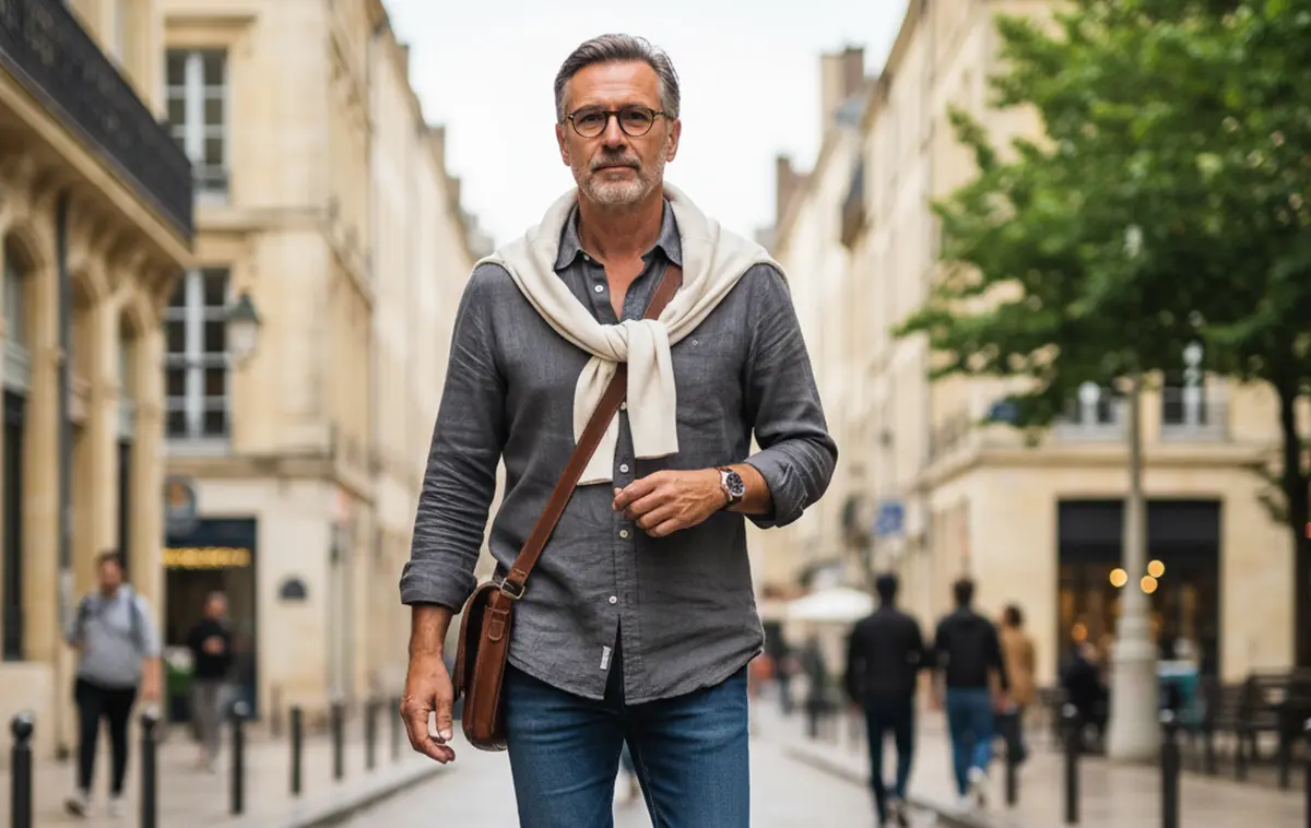 Style casual chic homme 50 ans : l’équilibre parfait entre élégance et confort en 2026