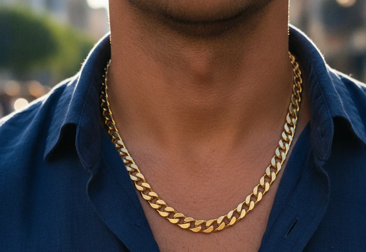 Chaîne homme à la mode : les modèles qui dominent les tendances en 2026