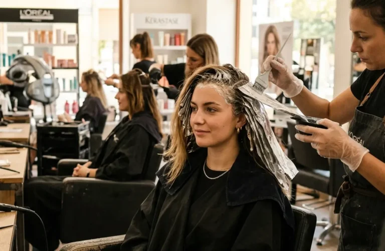 Prix décoloration coiffeur femme